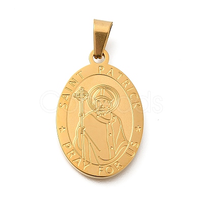304 Stainless Steel Pendants STAS-K394-04G-08-1