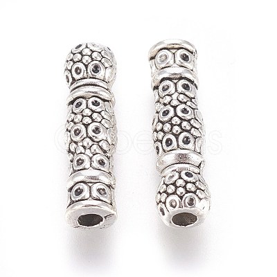 Tibetan Style Alloy Tube Beads LF0658Y-1