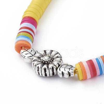 Adjustable Nylon Cord Braided Beaded Necklaces NJEW-JN02727-1