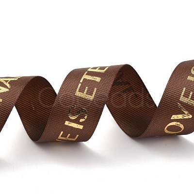 Polyester Grosgrain Ribbons SRIB-H307-02C-1