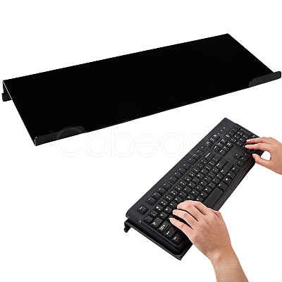 Acrylic Computer Keyboard Holder ODIS-WH20025-22B-01-1