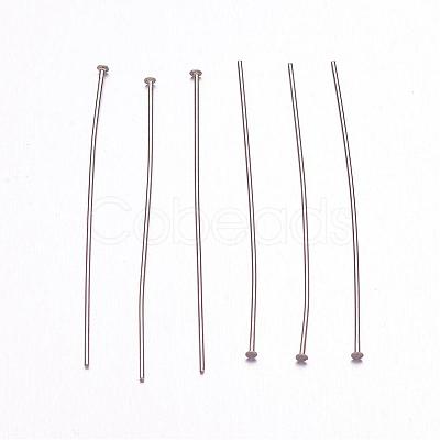 Tarnish Resistant 304 Stainless Steel Flat Head Pins STAS-H358-01A-1