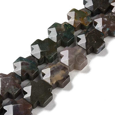 Natural Indian Agate Beads Strands LS-G-K357-C10-01-1