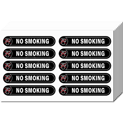 Mini PVC Coated Self Adhesive AUTOMATIC DOOR Warning Stickers STIC-WH0017-010-1