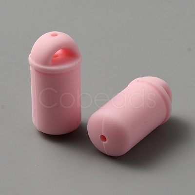 Bottle Food Grade Eco-Friendly Silicone Beads SIL-WH0006-20H-1