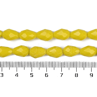 Opaque Solid Color Beads Strands EGLA-N013-P8mm-D06-1