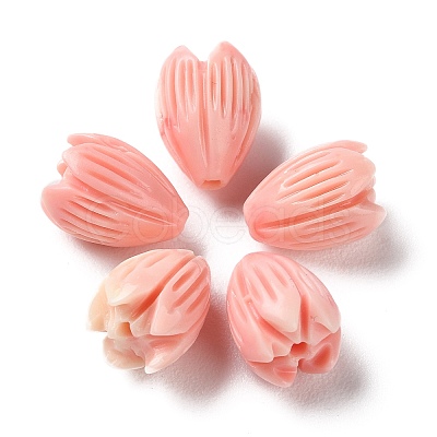 Synthetic Shell Dyed Beads SHEL-K007-07-1