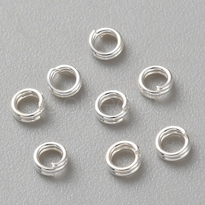 925 Sterling Silver Split Rings STER-WH0009-21B-1