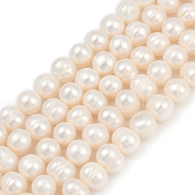 Natural Cultured Freshwater Pearl Beads Strands PEAR-I007-07J-11A-1