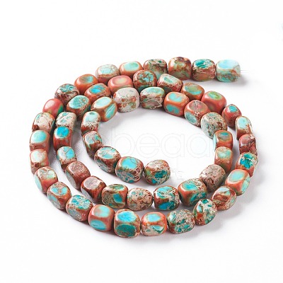 Natural Regalite/Imperial Jasper/Sea Sediment Jasper Beads Strands X-G-Z008-01D-1