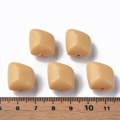 Opaque Acrylic Beads MACR-S373-15A-A13-1