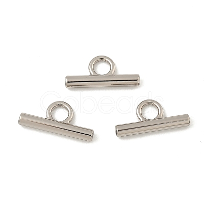 Alloy Toggle Clasps Bar FIND-XCP0003-43P-1