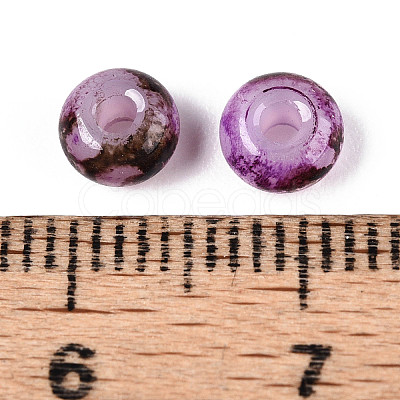 3/0 Baking Paint Glass Beads X1-GLAA-G118-02F-1