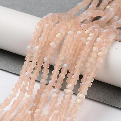 Imitation Jade Glass Beads Strands EGLA-YW0003-19A-18-1