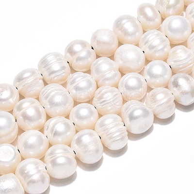 Natural Cultured Freshwater Pearl Beads Strands PEAR-L001-C-08-01-1