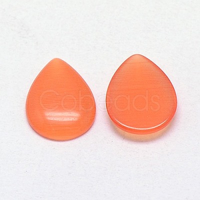 Cat Eye Cabochons CE-J001-8x10mm-01-1