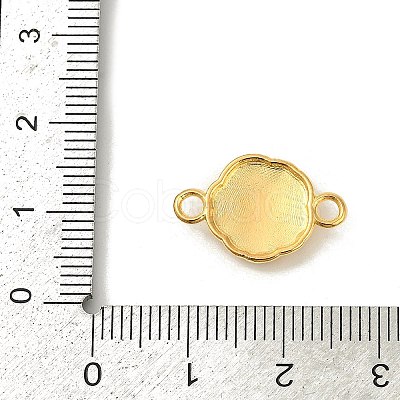 Tibetan Style Links/Connectors TIBEB-LF11373Y-G-FF-1