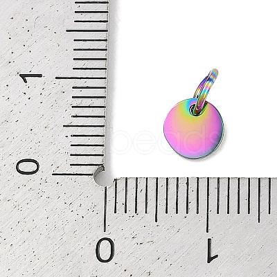 Ion Plating(IP) 304 Stainless Steel Pendants STAS-I311-32A-RC-1
