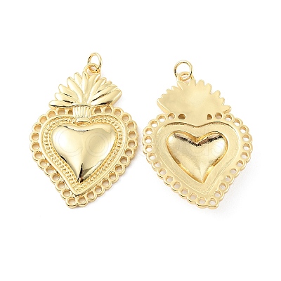 Rack Plating Brass Pendants X-KK-C021-05G-1