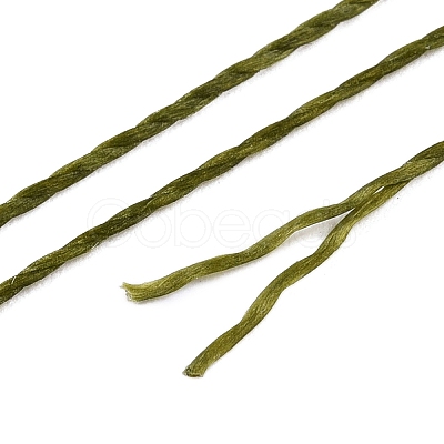 2-Ply Round Waxed Cotton Thread Cords YC-T004-01A-14-1