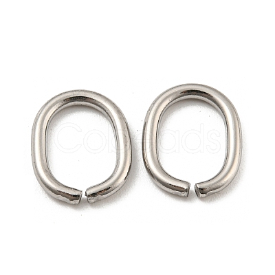 Non-Tarnish 304 Stainless Steel Open Jump Rings STAS-L234-144J-1