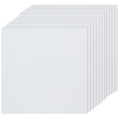 12Pcs 11CT Cross Stitch Fabric Sheets DIY-CY0002-77A-1