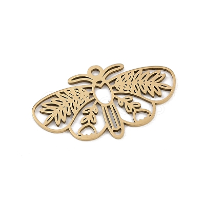 201 Stainless Steel Pendants STAS-U052-03A-G-1