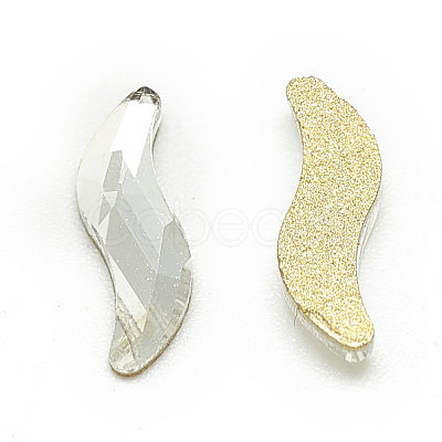 DIY Flat Back K9 Glass Rhinestone Cabochons RGLA-T060-04B-1