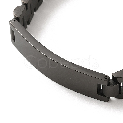 304 Stainless Steel Bracelets BJEW-I129-I-B-1