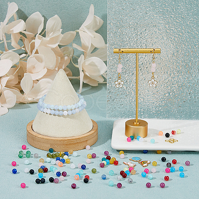 DIY Imitation Gemstone Jewelry Making Finding Kit DIY-DC0002-89-1