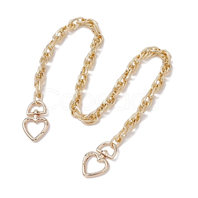 Aluminium Textured Rope Chain Bag Decorative Chains FIND-JF00161-02-1