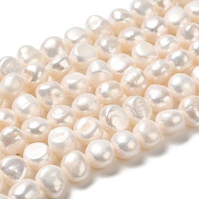 Natural Cultured Freshwater Pearl Beads Strands PEAR-E017-23-1