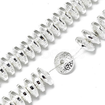 Electroplate Non-magnetic Synthetic Hematite Beads Strands G-S372-001-01S-1
