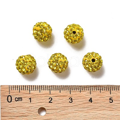 Pave Disco Ball Beads RB-A130-10mm-17-1