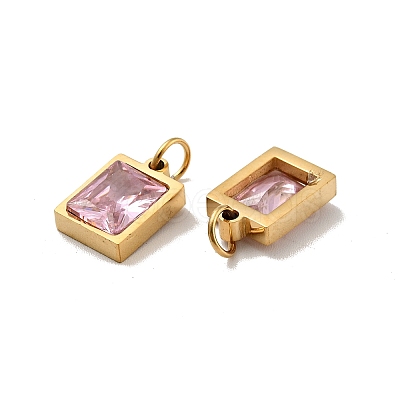 PVD Vacuum Plating 304 Stainless Steel Pendants STAS-D189-03G-B02-1
