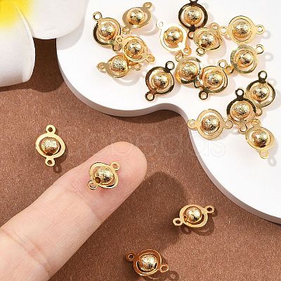 SHEGRACE Brass Round Links XGR0126G-122G-1