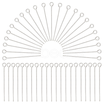 600Pcs Brass Eye Pin KK-SP0001-69A-S-1