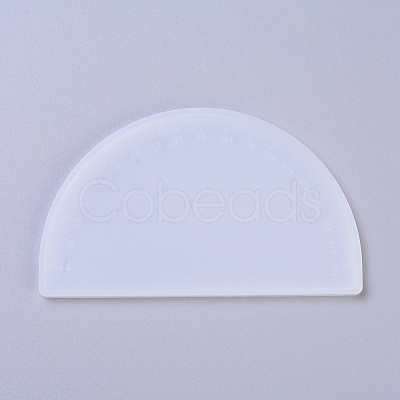 DIY Semicircle Ruler Silicone Molds DIY-G010-69-1