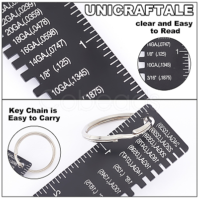 201 Stainless Steel Measuring Rulers TOOL-WH0136-126-1
