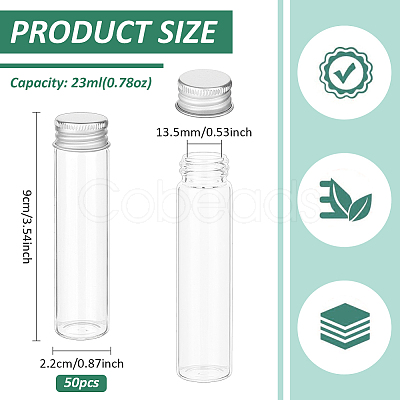 Glass Bead Containers AJEW-WH0596-170A-1