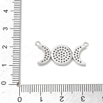 Brass Micro Pave Clear Cubic Zirconia Pendants KK-A300-10A-P-1
