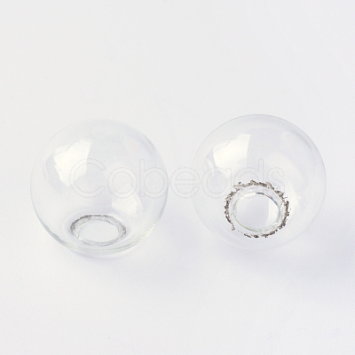 Round Mechanized One Hole Blown Glass Globe Ball Bottles X-BLOW-R001-12mm-1