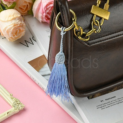 Polyester Tassel Big Pendant Decorations FIND-YW0004-59A-1
