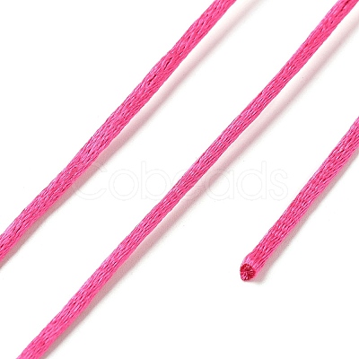 Macrame Rattail Chinese Knot Making Cords Round Nylon Braided String Threads X-NWIR-O001-A-03-1