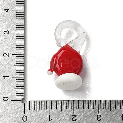 Christmas Handmade Lampwork Pendants LS-LAMP-L081-01F-1