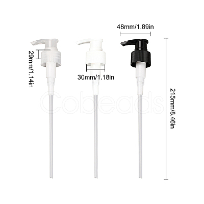12Pcs 3 Colors Plastic Dispensing Pump FIND-GF0001-88B-1