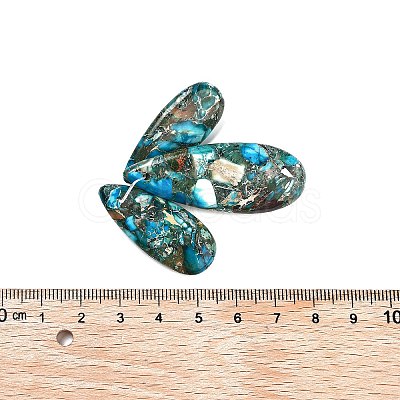 Natural Regalite/Imperial Jasper/Sea Sediment Jasper Pendants G-P283-03-1