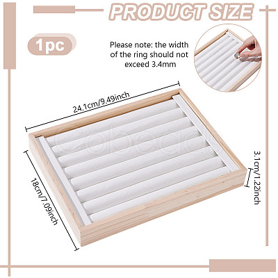 Wood Ring Display Boards RDIS-WH0009-008A-1