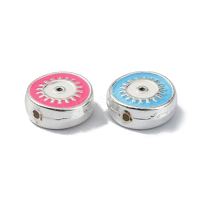 Alloy Enamel Beads PALLOY-Q445-20-1