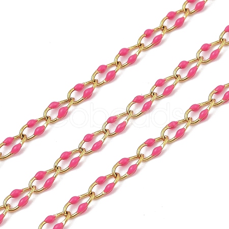 Ion Plating(IP) 304 Stainless Steel Link Chains CHS-M006-03G-06-1